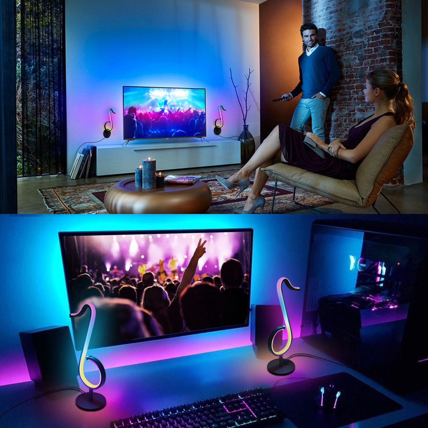 Intelligent APP Remote Control Symphony Atmosphere Light