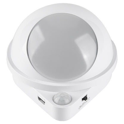 LED Smart Sensor Night Light 360 Degree Rotating Infrared