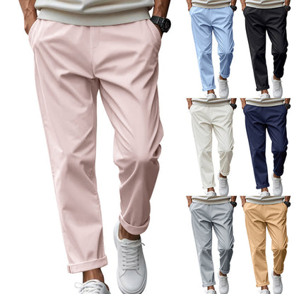 Men's Trousers With Pockets Casual Loose Comfortable Quick-drying