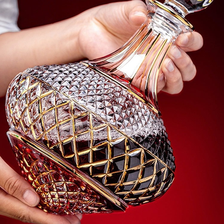 Good-looking Light Luxury Gold Crystal Household Bar Decoration