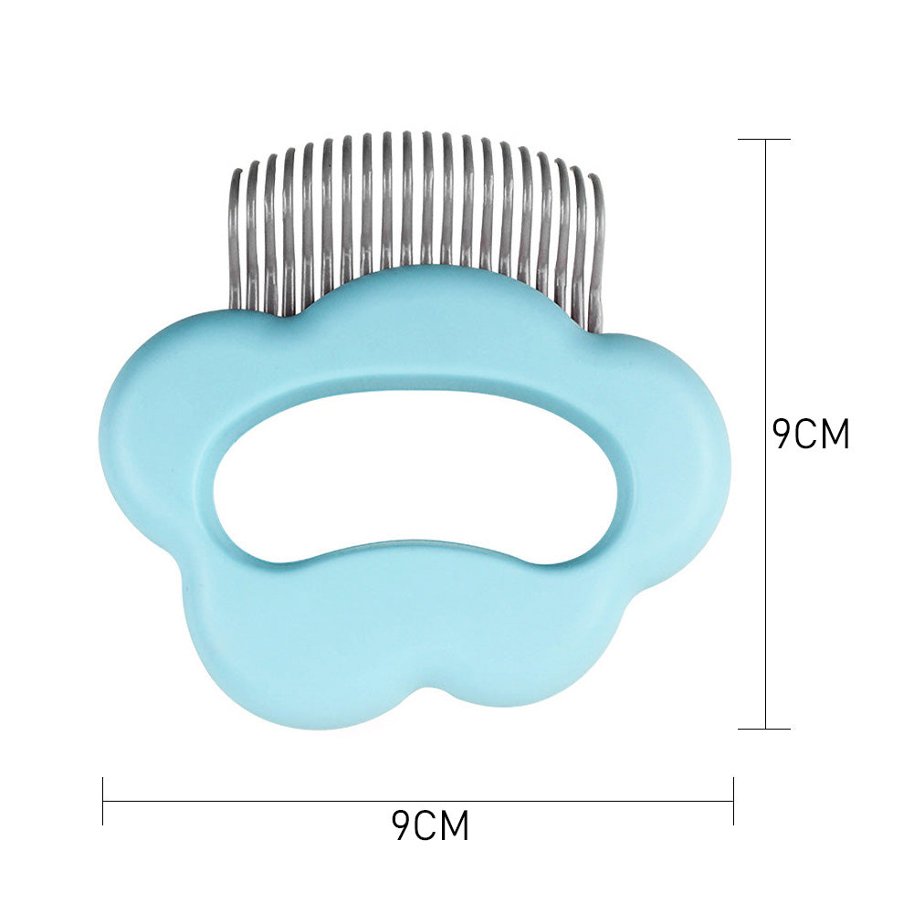 Pet Hair Removal Massaging Shell Comb