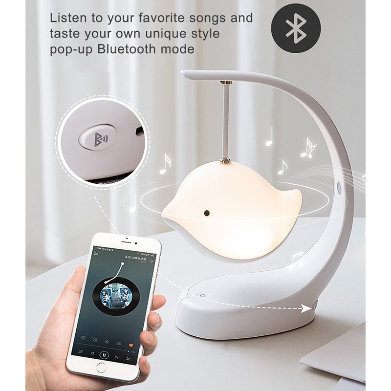 LED Night Light Bluetooth Speaker USB Multi-Color