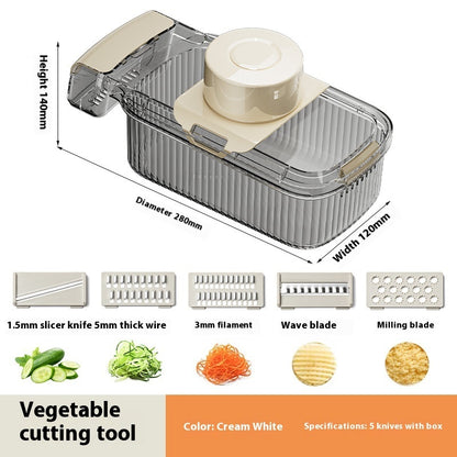2in1 Multifunctional Vegetable Cutter Kitchen Gadget