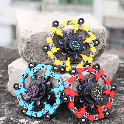 Deformed Fidget Spinner Chain Toys For Children Antistress