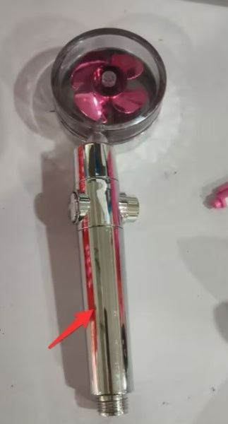 New Turbo Propeller Shower Head Water Saving High Pressure