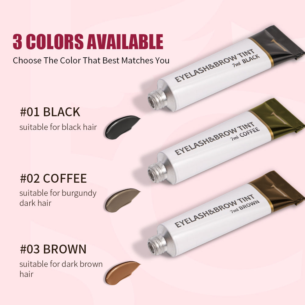 Eyelash Eyebrow Dye Tint Kit Brow Lamination