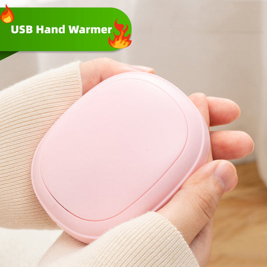 USB Hand Warmer Charging Portable Pebble Hand Warmer Single Side Heating
