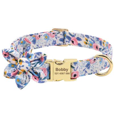 Customized Lettering Anti Drop Tag Pet Dog Collar