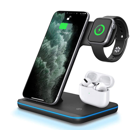 Wireless Charger 3 In 1 Wireless Charger Stand