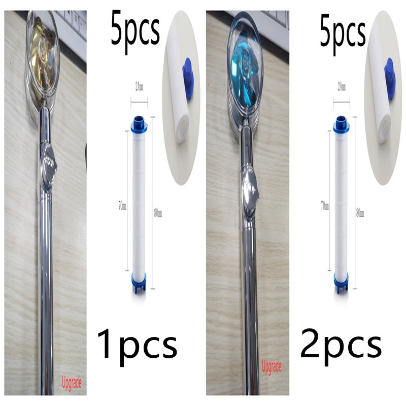 New Turbo Propeller Shower Head Water Saving High Pressure