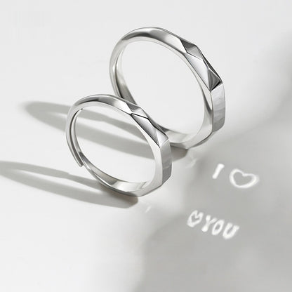 S925 Sterling Silver Rings By Light New Jewelry
