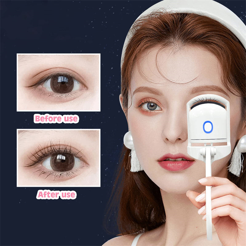 Heated Eyelash Curler Electric Temperature Control Mini Eyelash Curler