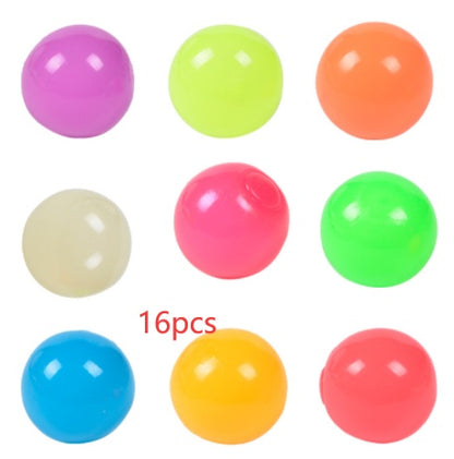 Luminous Sticky Ball Toys Sticky Wall Home Party Games