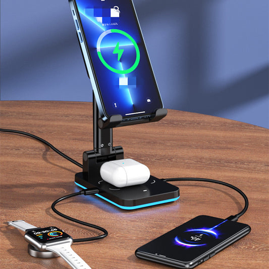 Mobile Phone Holder Desktop Wireless Charging