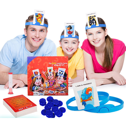 Quick Question Of What Am I Cards Board Game Funny Gadgets Novelty Toys