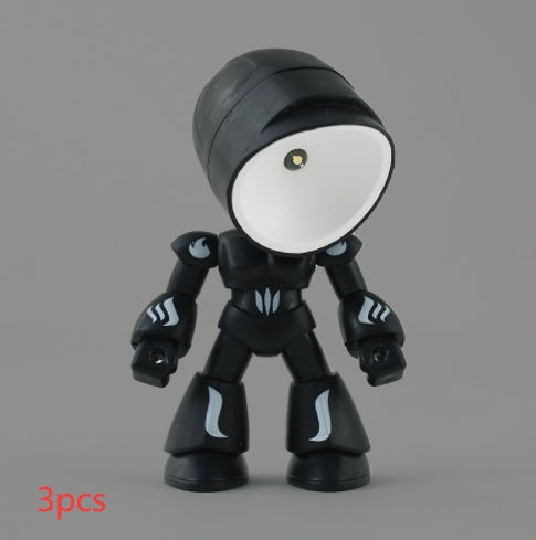 Cute LED Hero Table Lamp Mini Portable Cool Cute Robot