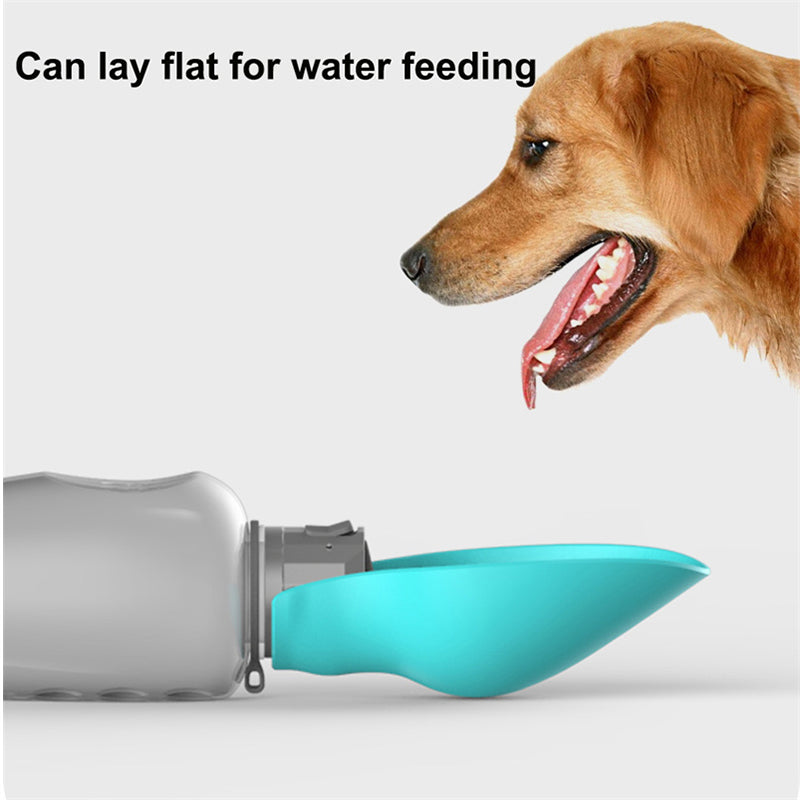 800ml Dogs Water Bottle Foldable Drinking Bowl  Outdoor Supplies Pet Products