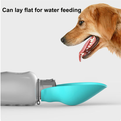 800ml Dogs Water Bottle Foldable Drinking Bowl  Outdoor Supplies Pet Products