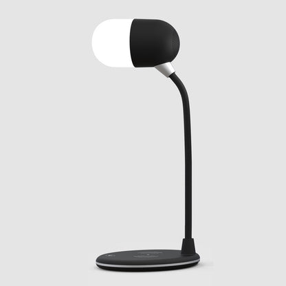 3 IN 1 Desk Lamp With Qi Wireless Charger 5W Bluetooth Speaker