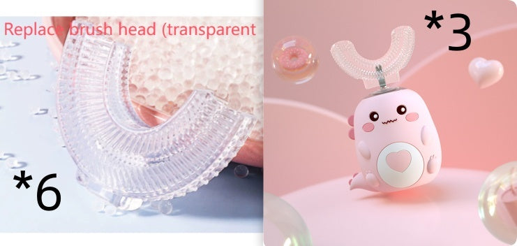 Children'S Electric Toothbrush Food Grade Silicone Oral