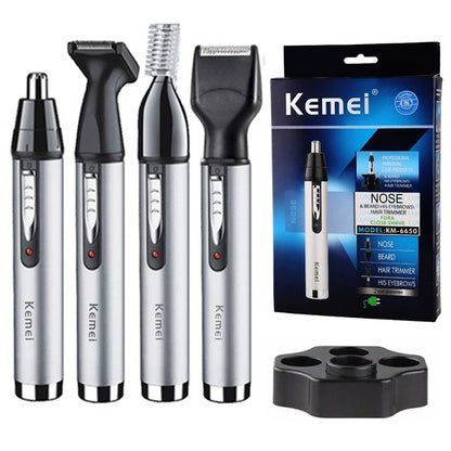 KM-6650 Multifunctional Electric Shaver Hair Clipper