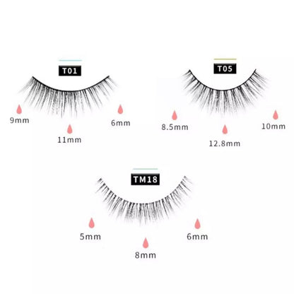 Reusable Magnetic Self-Adhesive Eyelashes No Eyeliner Or Glue Needed