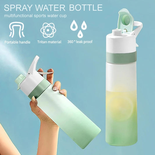 700ml Spray Water Bottle For Girls Outdoor Sport Fitness Water Cup