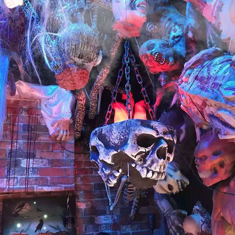 Halloween Props Bar Skull Bowl