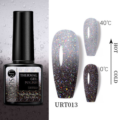 UR SUGAR Thermal  Thin Glitter 3 Colors Soak Off UV Gel