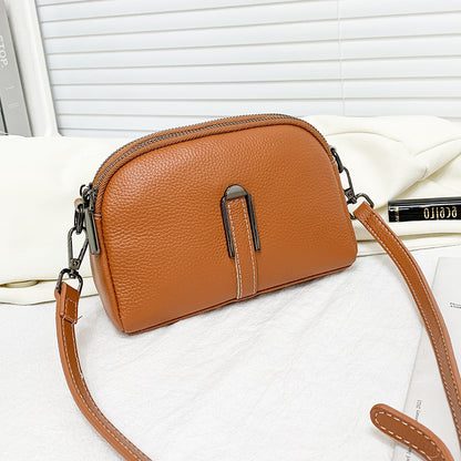 Women's Fashion All Match Genuine Leather Top Layer Cowhide Bag