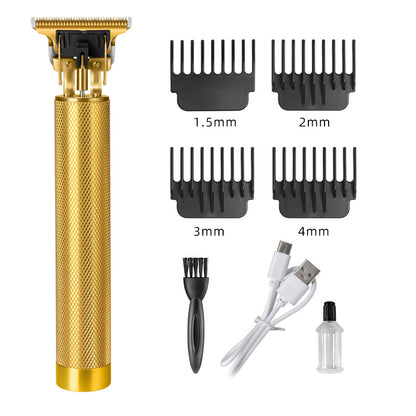 Simple Oil Head Carving Electric Hair Clipper Electric