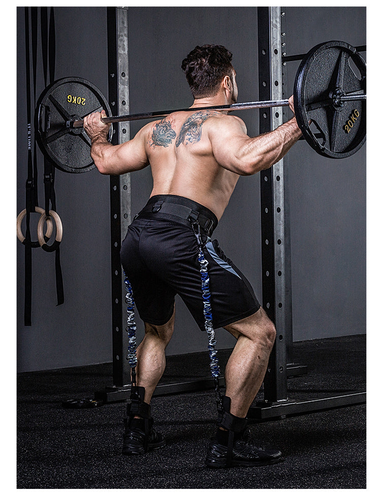 Vertical  Trainer Leg Strength Resistance Bands Exercise Training Equipment