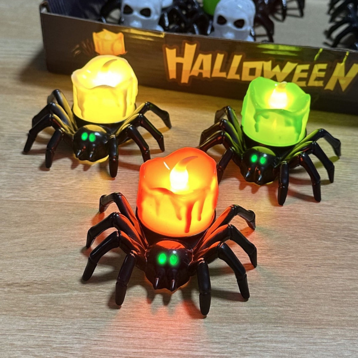 Holiday Decorations Halloween Decoration Spider Night Lights Party