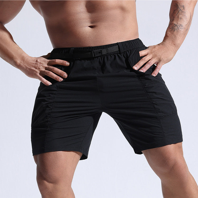 Athletic Shorts For Men With Pockets And Elastic Shorts