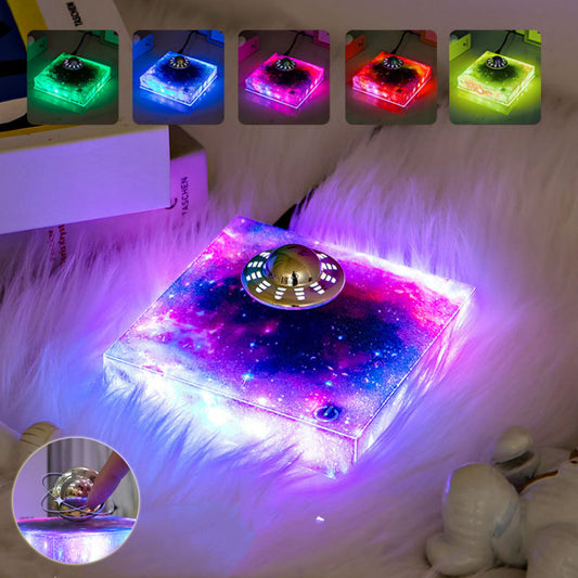 Levitating UFO Color Galaxy Lamp Magnetic Suspension