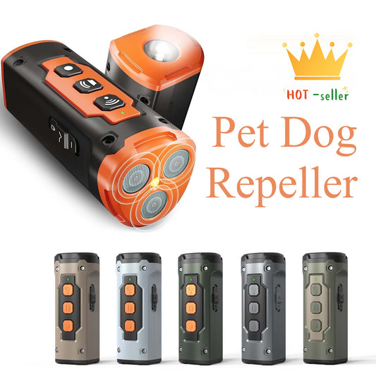 Dog Drive Ultrasonic Three-head Bark Plug Torch Dog