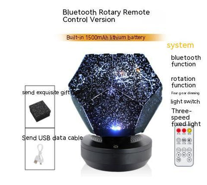 LED Starry Sky Projector Night Lights 3D Projection Night Lamp