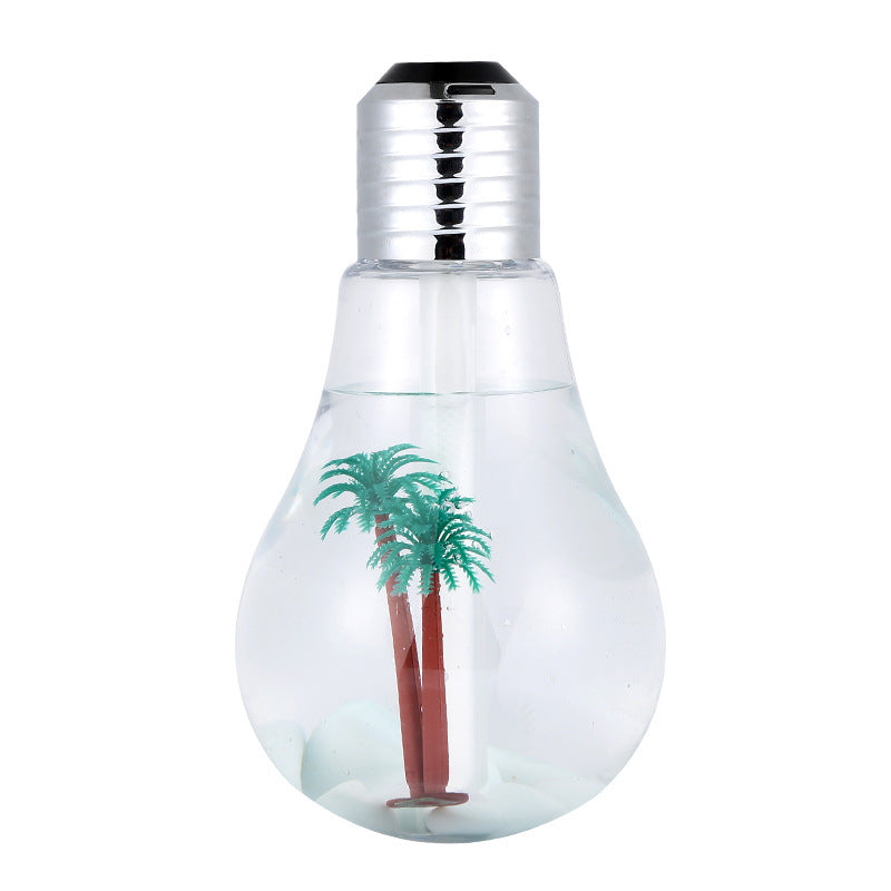 Colorful Light Bulb Humidifier Air Ultrasonic Diffuser