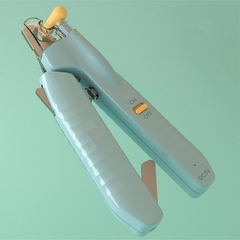 Polished Nail Clippers 2 In 1 LED Blood Line For Dogs And Cats Nail Clippers