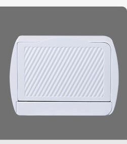 Creative Wall Mounted Soap Box With Lid Single Double Grids