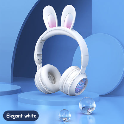Rabbit Ear Headphones Wireless Wheat Headphones