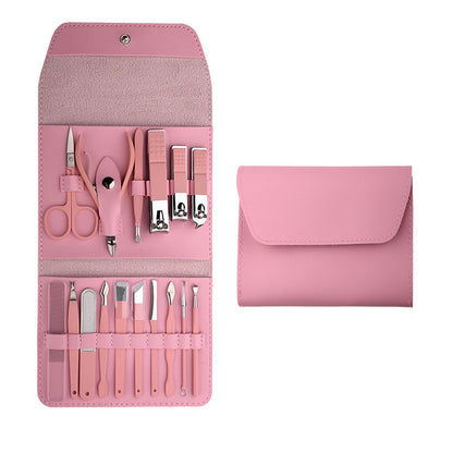 Nail Art Tools Manicure Set Nail Clipper Set 16 Piece Set