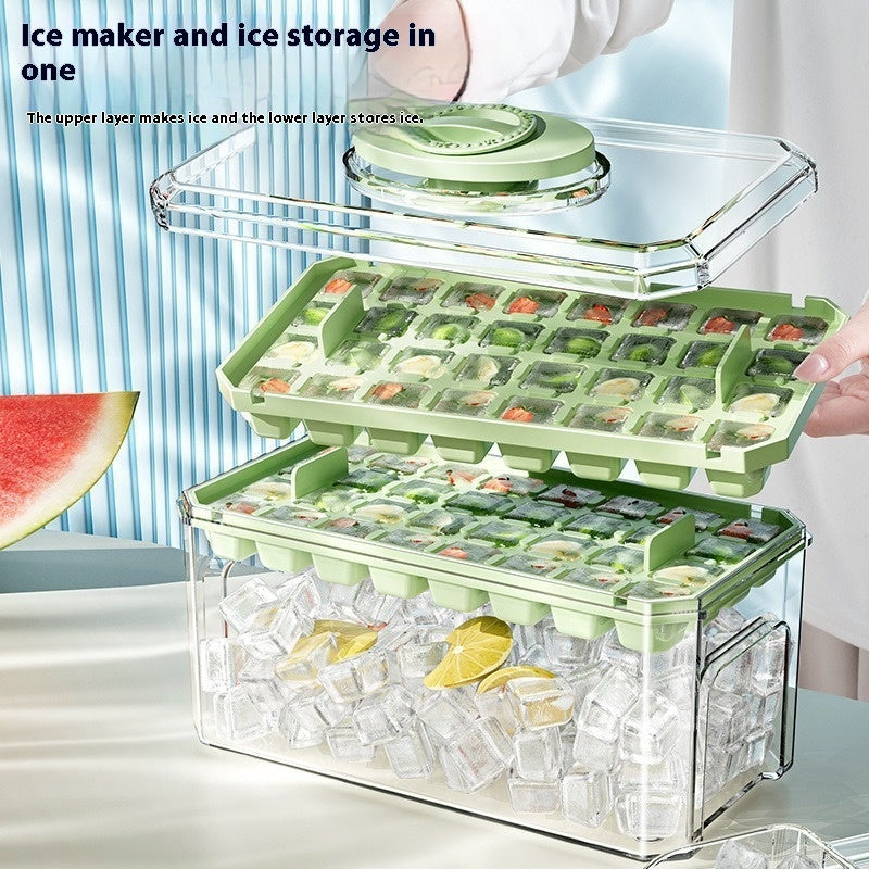 PP Material Ice Mould Quick Demould Ice Cube Tray Creative