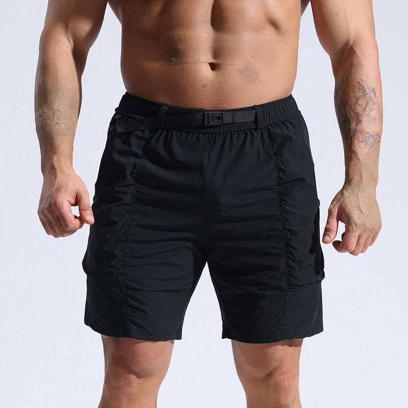 Athletic Shorts For Men With Pockets And Elastic Shorts