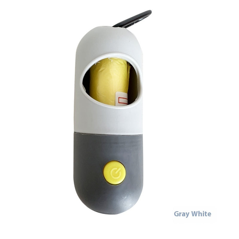 Led Light Pet Waste Bag Dispenser For Dogs Poop Scooper