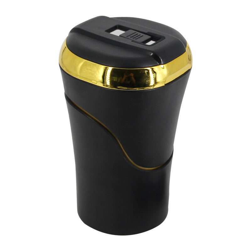 Push-pull Lighter Smokeless Detachable Car Ashtray