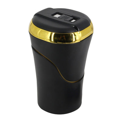 Push-pull Lighter Smokeless Detachable Car Ashtray