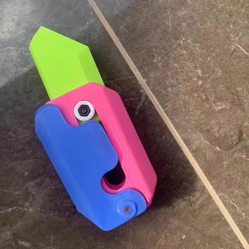 3D Printing Gravity Cub Jumping Small Radish Knife Mini Model