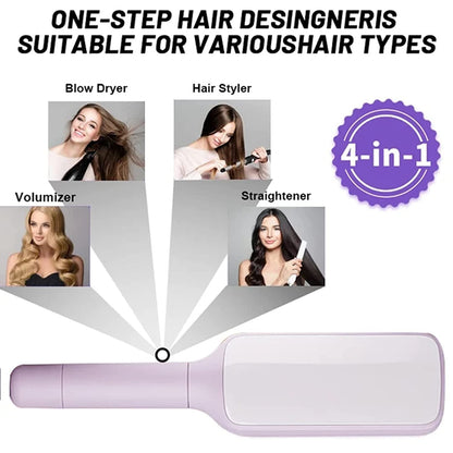 4 In 1 Self Cleaning Hair Brush New Self-Cleaning Hairbrush