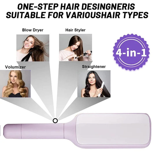 4 In 1 Self Cleaning Hair Brush New Self-Cleaning Hairbrush